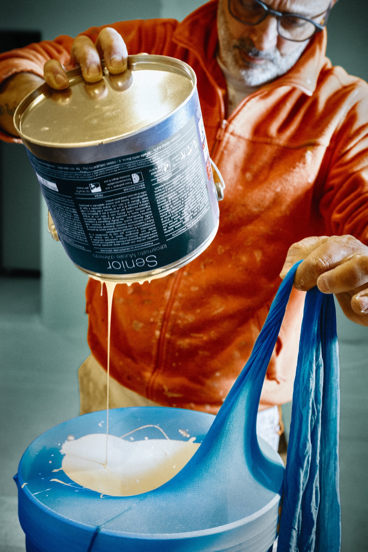 Dettaglio texture pittura